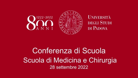 Thumbnail for entry Conferenza di Scuola - 28 settembre 2022