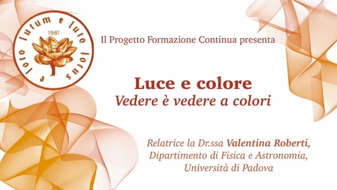 Thumbnail for Luce e colore