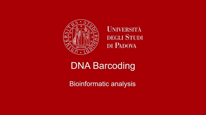 Thumbnail for channel DNA barcoding all'Orto Botanico