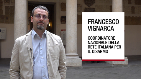 Thumbnail for entry Intervista a Francesco Vignarca, Padova, 27 marzo 2019