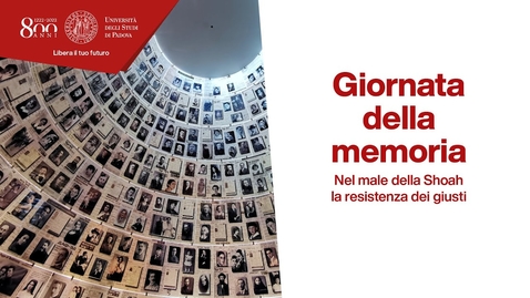 Thumbnail for entry Giornata della memoria - Nel male della Shoah la resistenza dei giusti