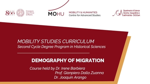 Thumbnail for entry #mobilitystudies - Demography of migration