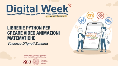 Thumbnail for entry Animazioni matematiche in Python - Manim Community