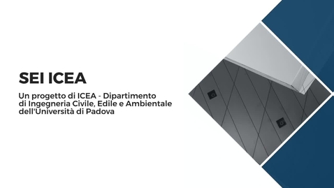Thumbnail for Presentazione video del Progetto SEI ICEA