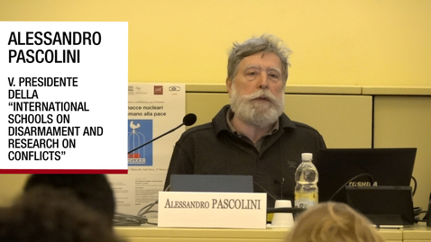 Thumbnail for entry Intervista ad Alessandro Pascolini, Padova, 27 marzo 2019