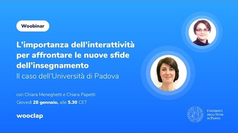 Thumbnail for L'importanza dell'interattività per affrontare le nuove sfide dell'insegnamento