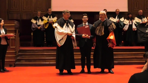Thumbnail for entry Cerimonia di consegna dei diplomi galileiani (2018)