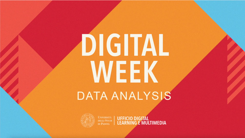 Thumbnail for Digial Week - Data analysis