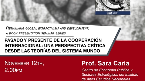 Thumbnail for The Seminars of the Master Course in LOCAL DEVELOPMENT, AY 2021/22 – Sara Caria