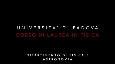 Thumbnail for Laboratorio a domicilio: Sperimentazioni di Fisica 1 
