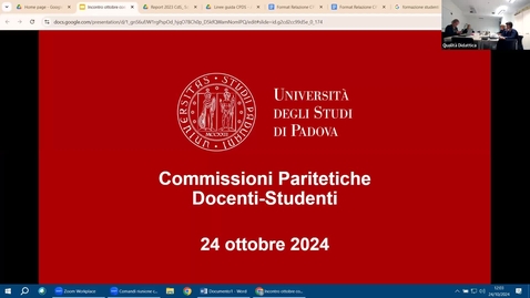 Thumbnail for Incontro CPQD-CPDS 24 ottobre 2024