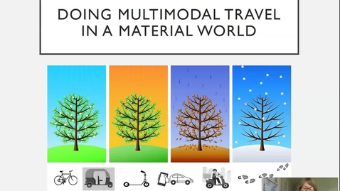 Thumbnail for entry S4 - #1 SPURLING_Multimodal travel in a material world