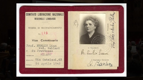 Thumbnail for entry Lina Merlin, antifascista socialista e senatrice della Repubblica fra il 1920 e il 1960.