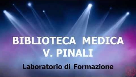 Thumbnail for PubMed: Ricerca per campi con advanced search builder, save search, spedizione dei risultati