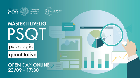 Thumbnail for Open Day Master PSQT - Psicologia Quantitativa - 23/09/20