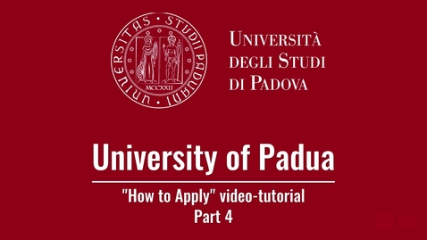 Thumbnail for How to Apply - Part 4 &quot;Your application&quot;