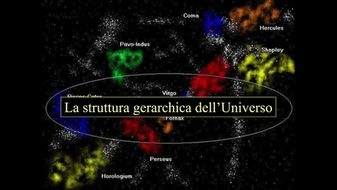 Thumbnail for entry 30-Astronomia - Scienze della Natura. La struttura gerarchica dell'Universo.