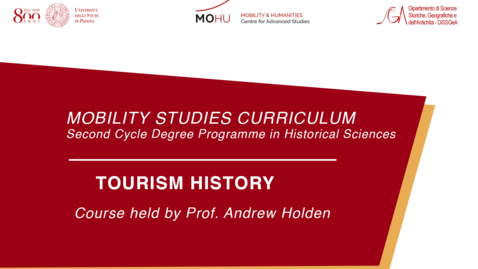 Thumbnail for entry Tourism history - Professor: Andrew Holden