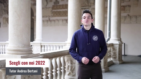 Thumbnail for Scegli con noi 2022_ Tutor Andrea Bertani