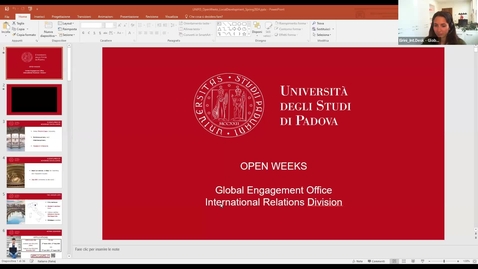Thumbnail for UniPd - Open Day ENG 2024 - Introduction to the Master in Local Development