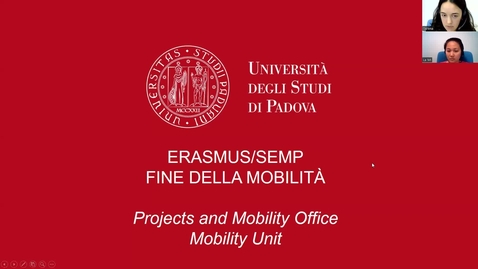 Thumbnail for ITA Webinar sulle pratiche di fine mobilità - II semestre 22/23