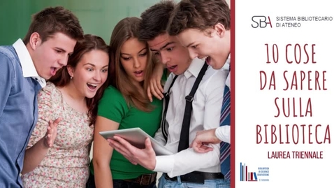 Thumbnail for 10 cose da sapere sulla Biblioteca di Scienze Statistiche - Laurea triennale