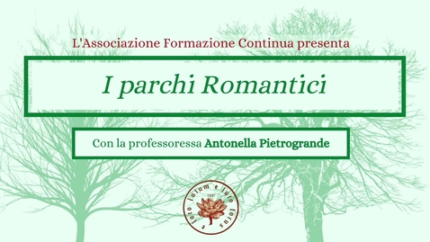 Thumbnail for I parchi Romantici
