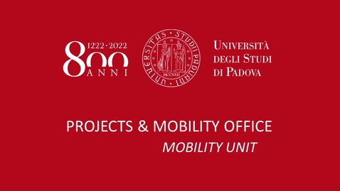 Thumbnail for Incontro di Presentazione Bando di Mobilità Staff