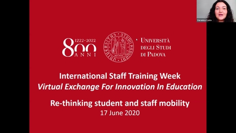 Thumbnail for entry International Staff Training Week 2020 - DAY 3