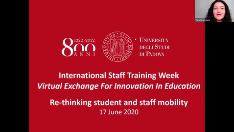 Thumbnail for International Staff Training Week 2020 - DAY 3