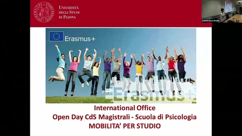 Thumbnail for entry Open Day A.A. 2019/2020 - Presentazione del servizio Erasmus - a cura della Dott.ssa Pellegrini 