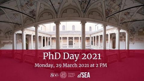 Thumbnail for entry PhD day 2021