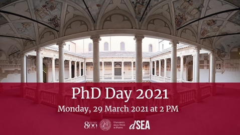 Thumbnail for PhD day 2021