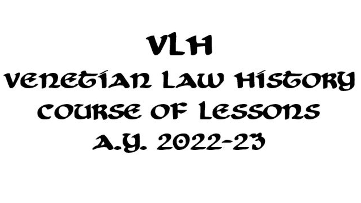 Thumbnail for channel VLH -- Lessons 2022-23