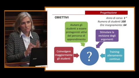 Thumbnail for entry Cristina Peggion - Il progetto ITEDU: la parola ai docenti e agli studenti