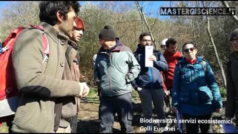 Thumbnail for entry Biodiversitá sui Colli Euganei - Master GIScience (1/4)