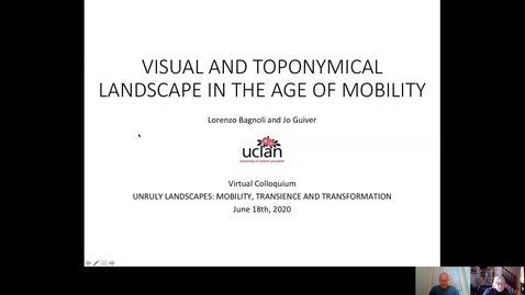 Thumbnail for entry S2 - #1 BAGNOLI and GUIVER - Visual and Toponymical landscape in the age of mobility