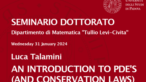 Thumbnail for entry Seminario Dottorato 2023/24 - Luca Talamini (31.01.2024)