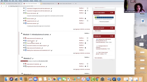 Thumbnail for Consigli sul design di un corso in Moodle 