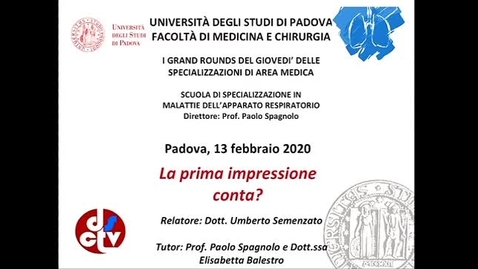 Thumbnail for La prima impressione conta?