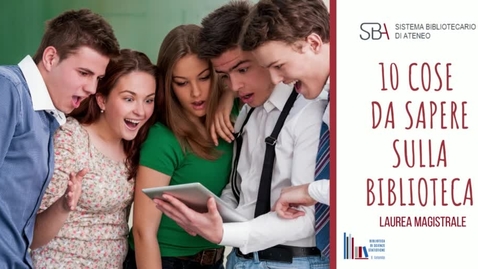 Thumbnail for 10 cose da sapere sulla Biblioteca di Scienze Statistiche - Laurea Magistrale