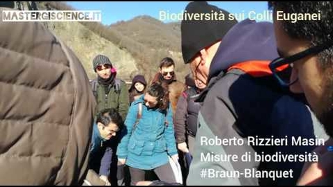 Thumbnail for entry Biodiversitá sui Colli Euganei - Master GIScience (3/4)