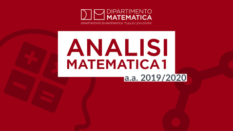 Thumbnail for entry 11/12/2019 ANALISI MATEMATICA 1
