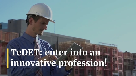Thumbnail for Presentation of First Cycle Degree in Digital technologies for building and Land