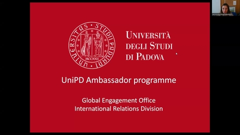 Thumbnail for Introduction to the Ambassador Programme (in ENGLISH)