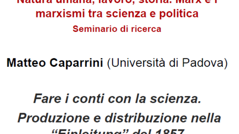Thumbnail for entry Seminario di ricerca  2023. Relazione di Matteo Caparrini.
