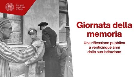 Thumbnail for Giornata della memoria. Una riflessione pubblica a venticinque anni dalla sua istituzione