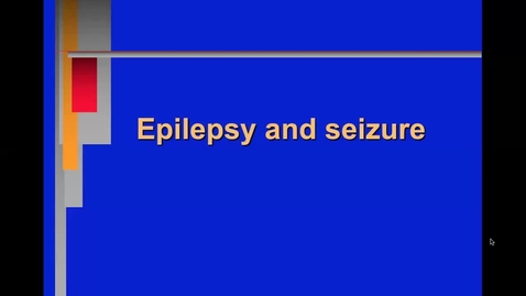 Thumbnail for entry Epilepsy1