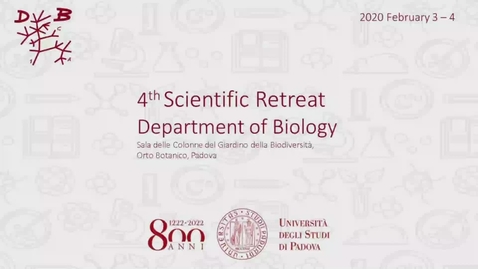Thumbnail for entry Retreat_DiBio_Keynote Lecture_Cesare_Montecucco