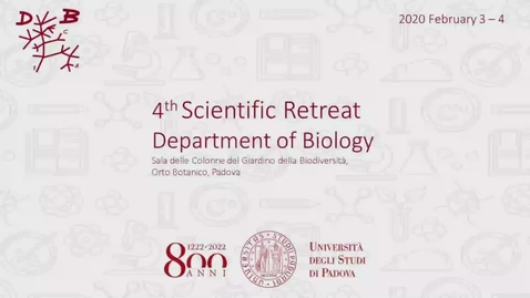 Thumbnail for Retreat_DiBio_Keynote Lecture_Cesare_Montecucco